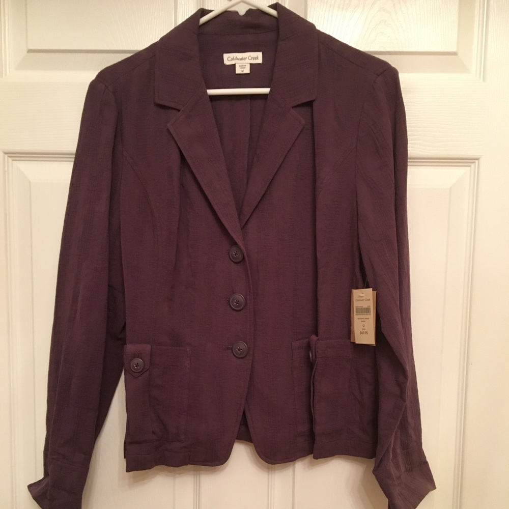 COLDWATER CREEK JACKET NWT